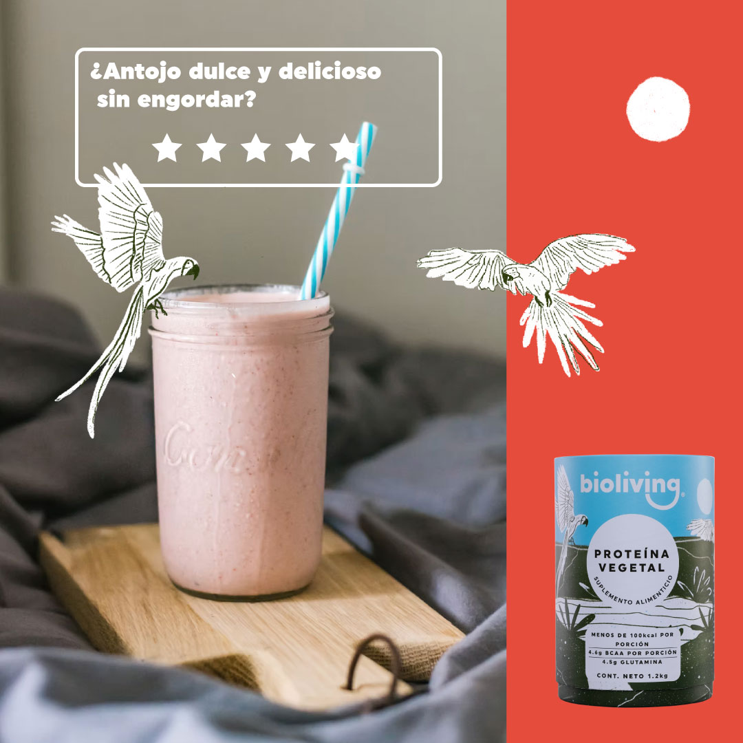 Bio Living - Sustituye tus antojos por una malteada de...