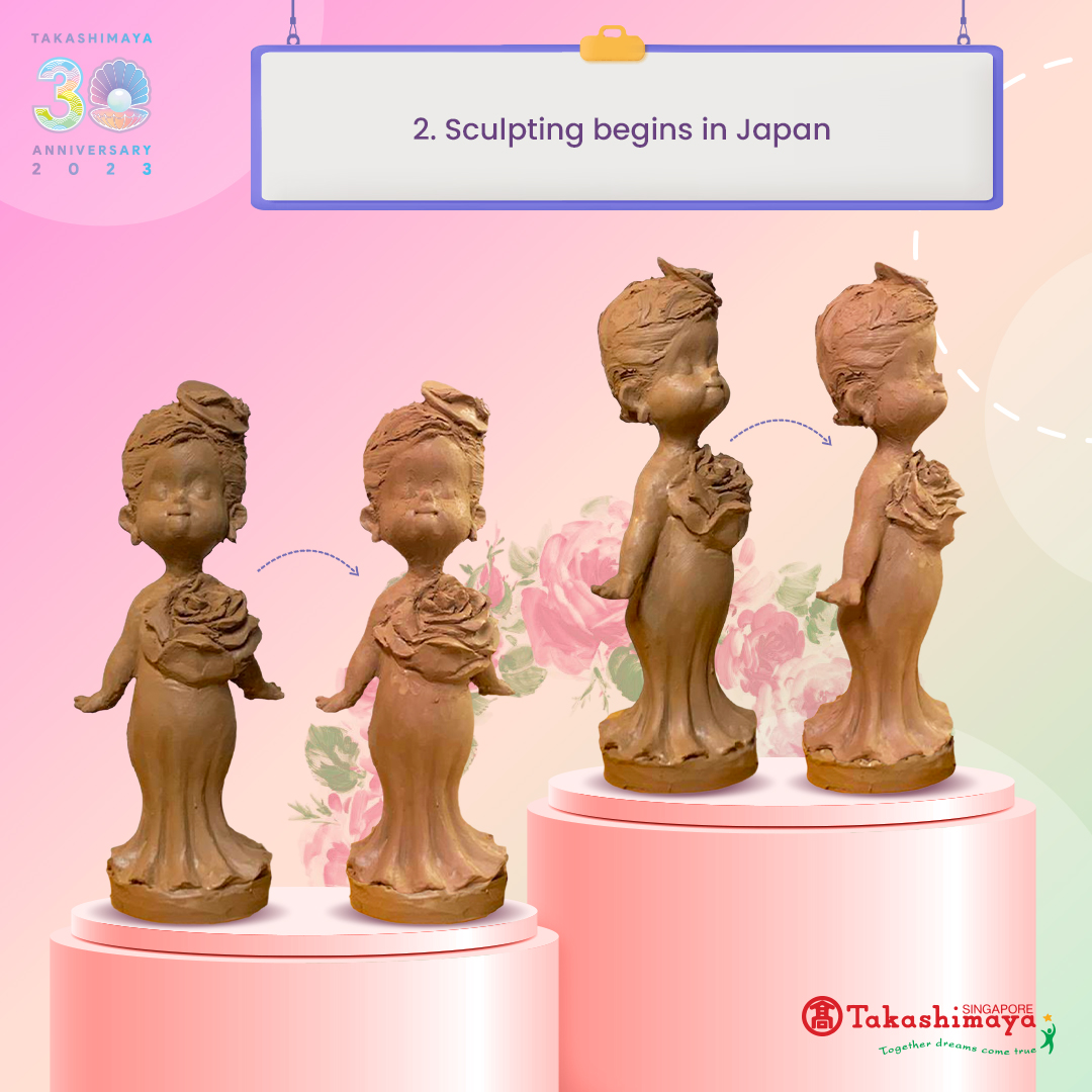 The making of our 30th Anniversary Rose Chan doll💝 What better  display picture 1
