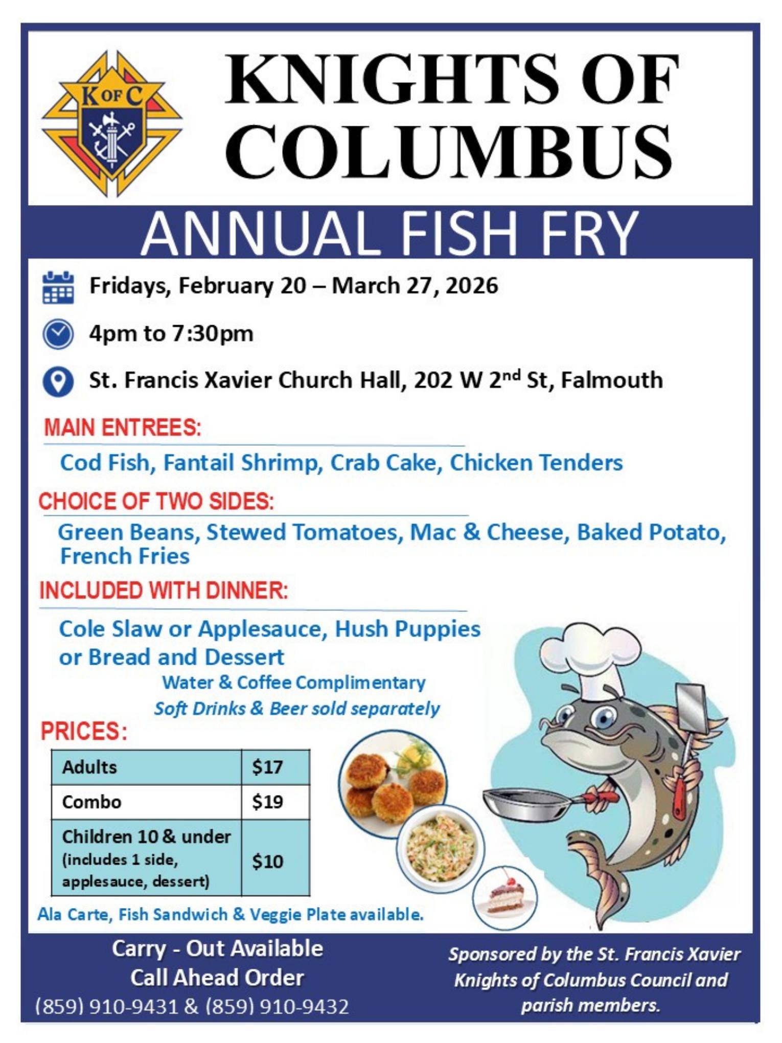 St. Francis Xavier Fish Fry