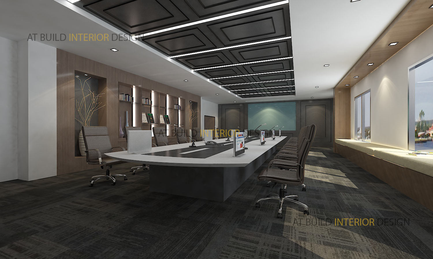 At Build Interior Design รับออกแบบตกแต่งภายในออฟฟิศ ออกแบบภายในสำนักงาน ...