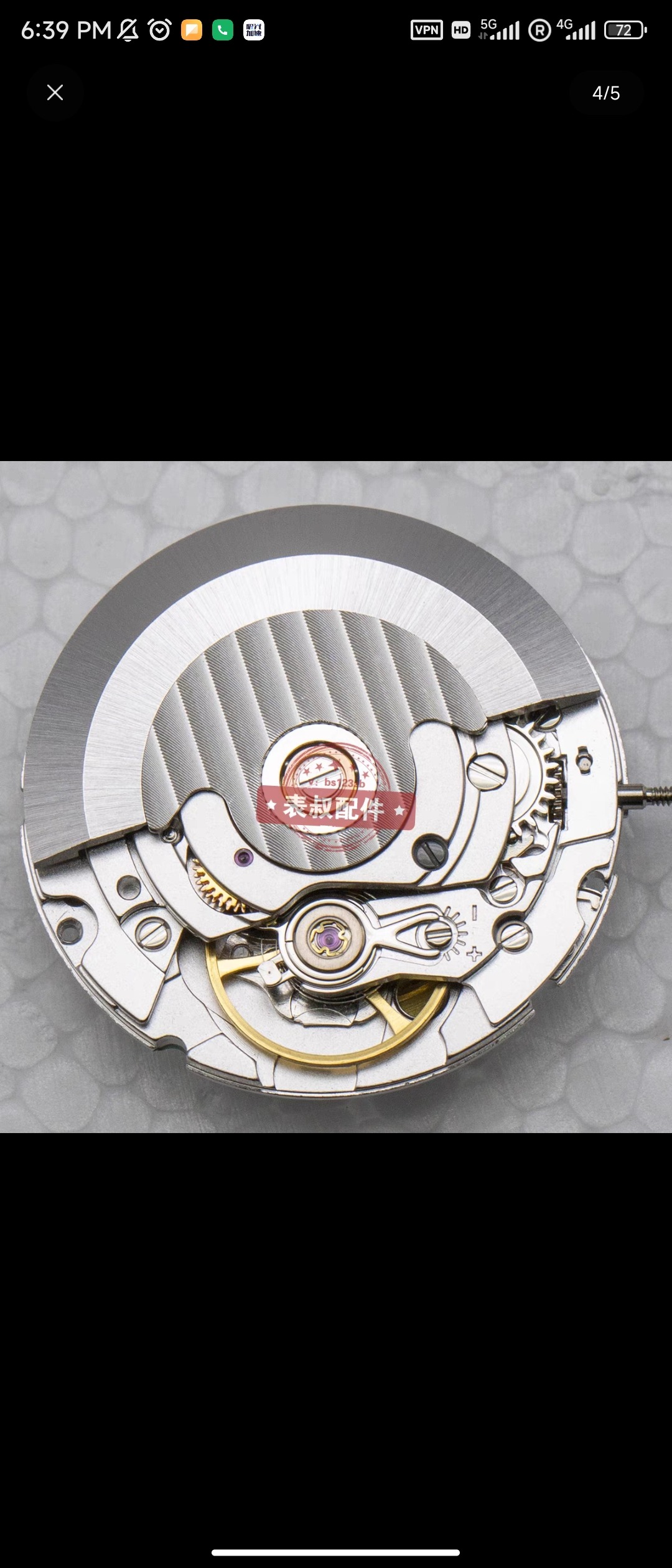Mouvement SW200-1 En Or, Compatible ETA 2824-2 – Neuf Avec étiquettes, Parfait Pour Réparation