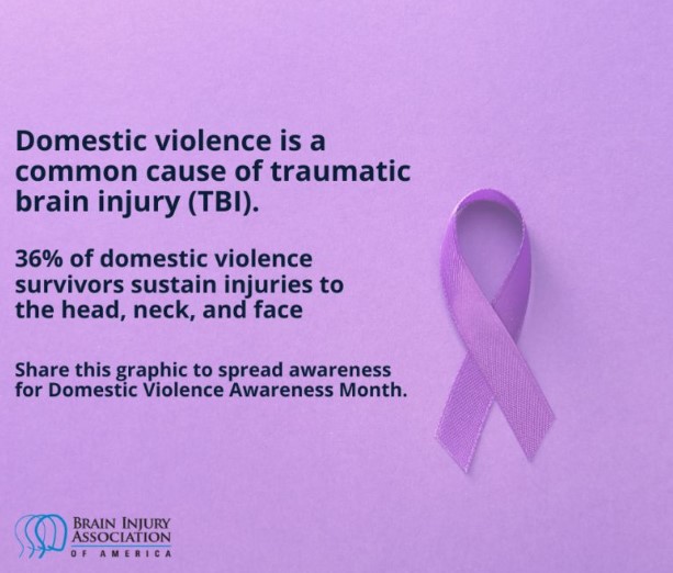 October is Domestic Violence... - Texas NeuroRehab Center | Facebook