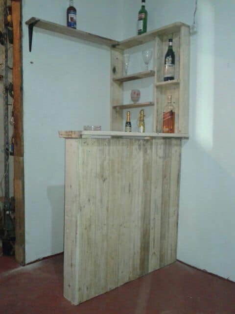 Mini bar , a medida . - Muebles rústicos en pallet.