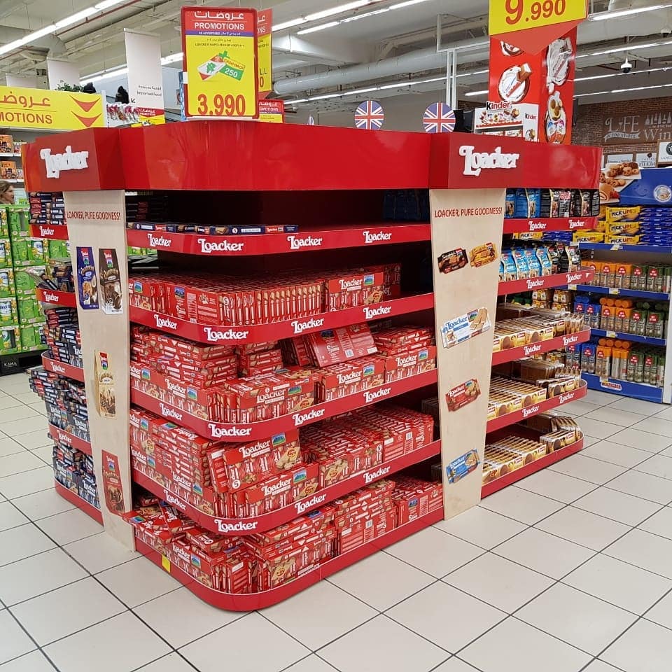 Dsign - Here we Go loacker stand is ready🍫 #loacker #stand...