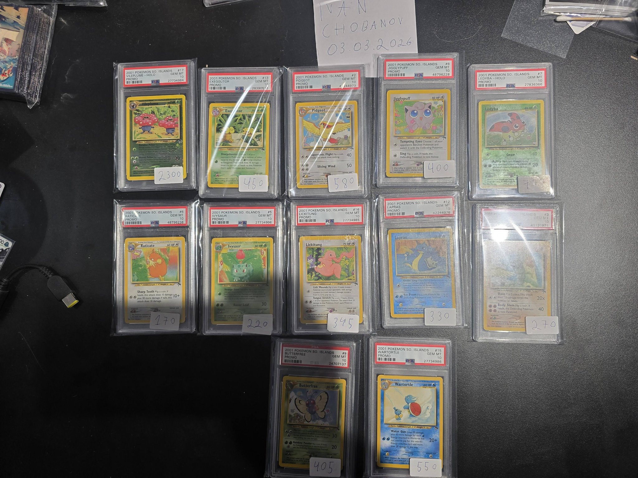 Pokemon slabs for sale
