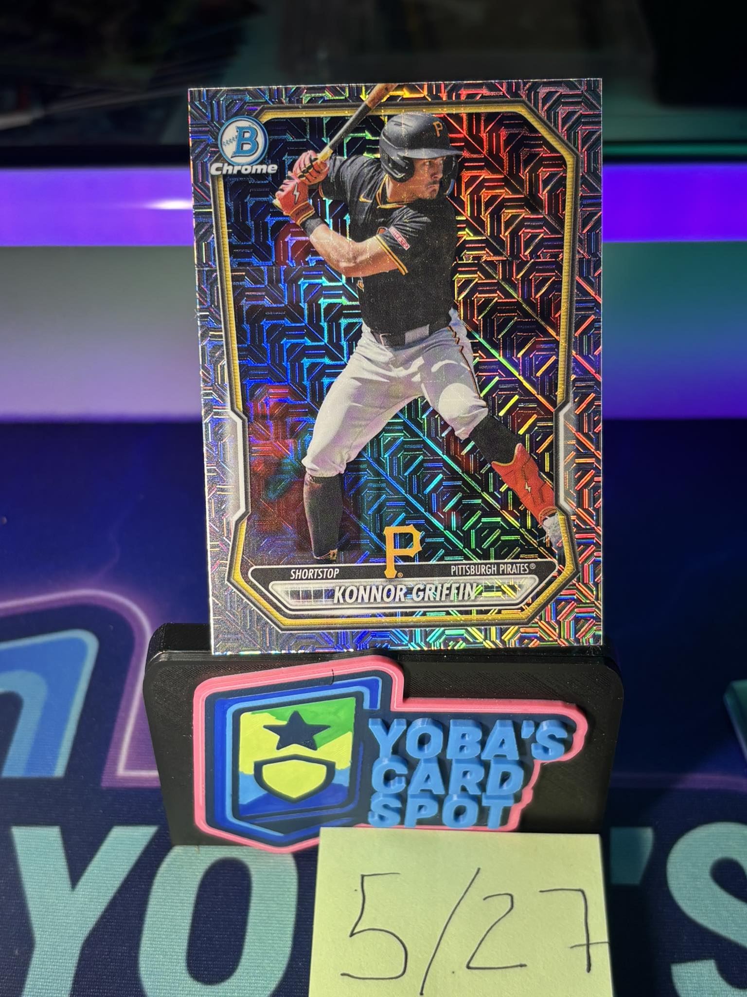 2026 Bowman Chrome Konnor Griffin Mojo Refractor for sale