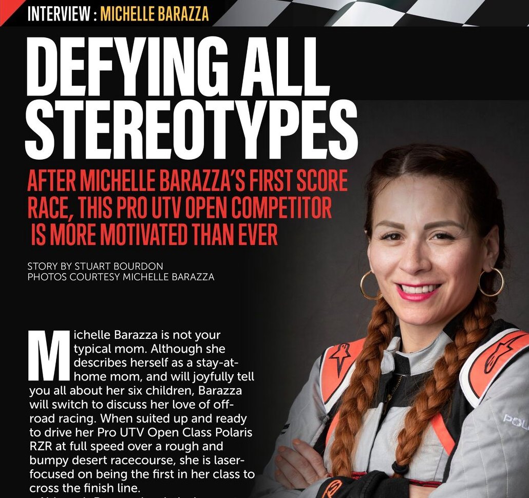 Michelle Barazza is a SCORE Pro UTV... - SCORE International