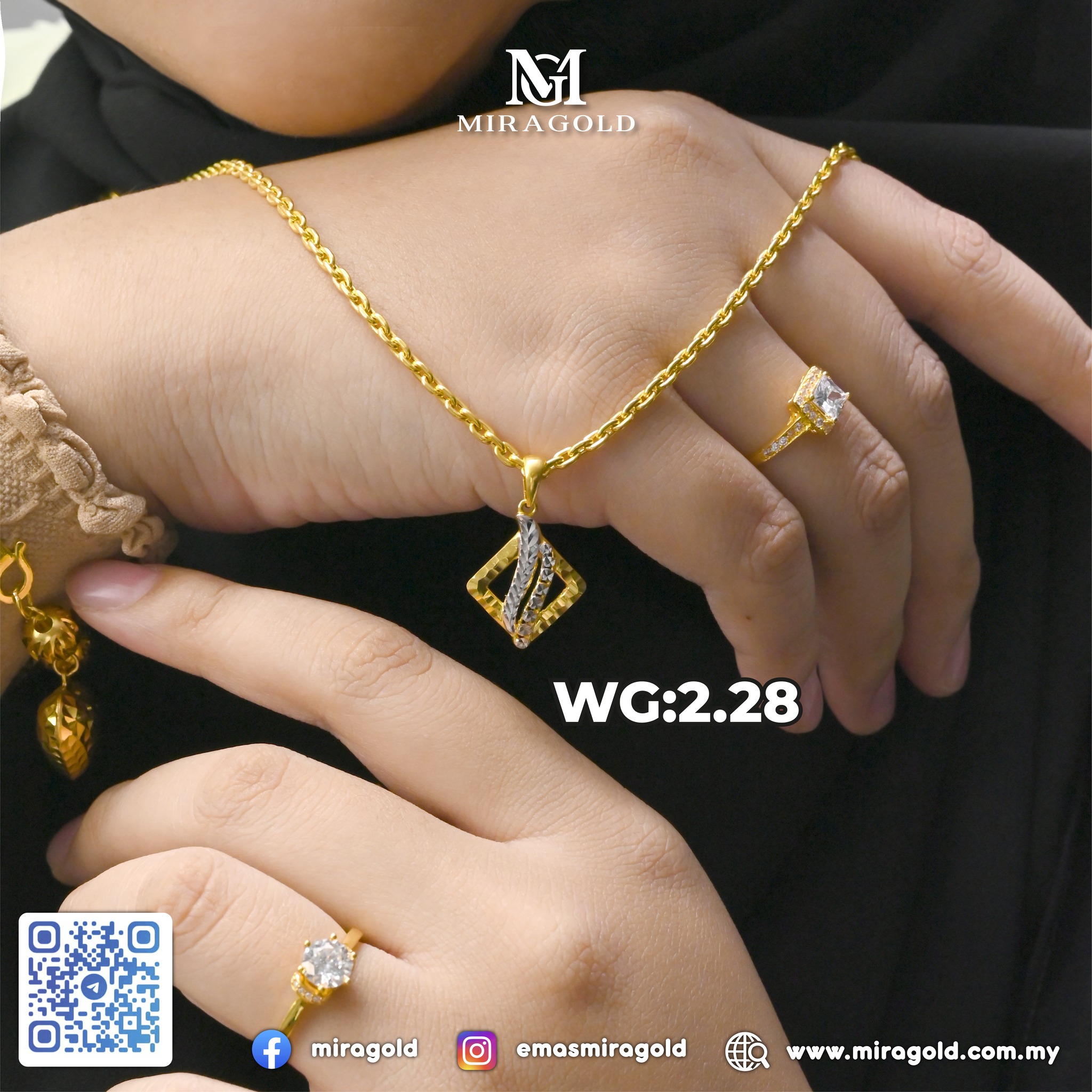 Seperti turunnya salji, loket yang... - Kedai Emas Miragold