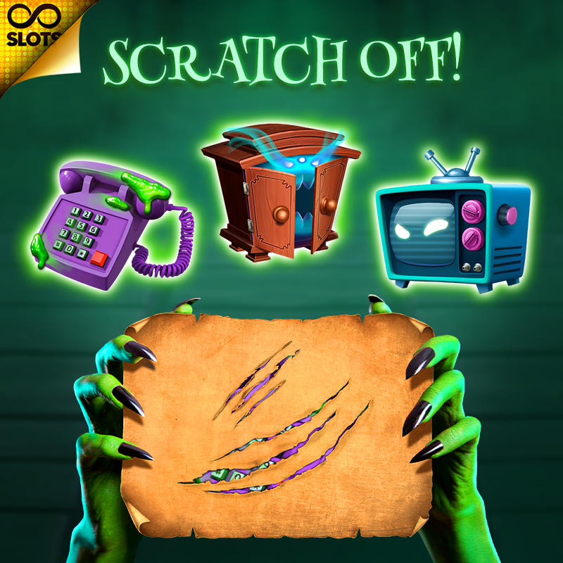 Infinity Slots - 👻 Who scratched that? Look at the picture... | Facebook