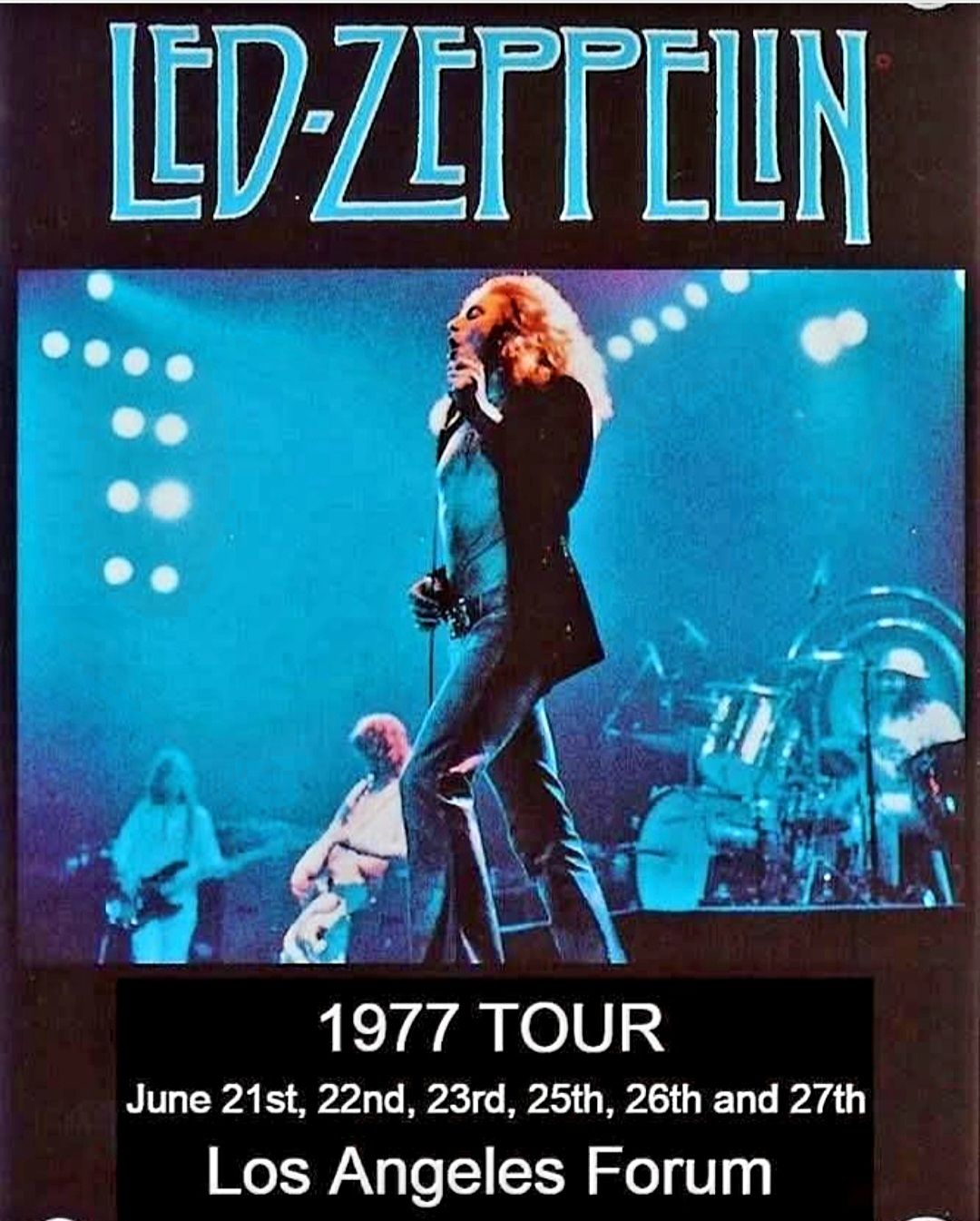 Led Zeppelin 1977 concert in Louisville, KY
