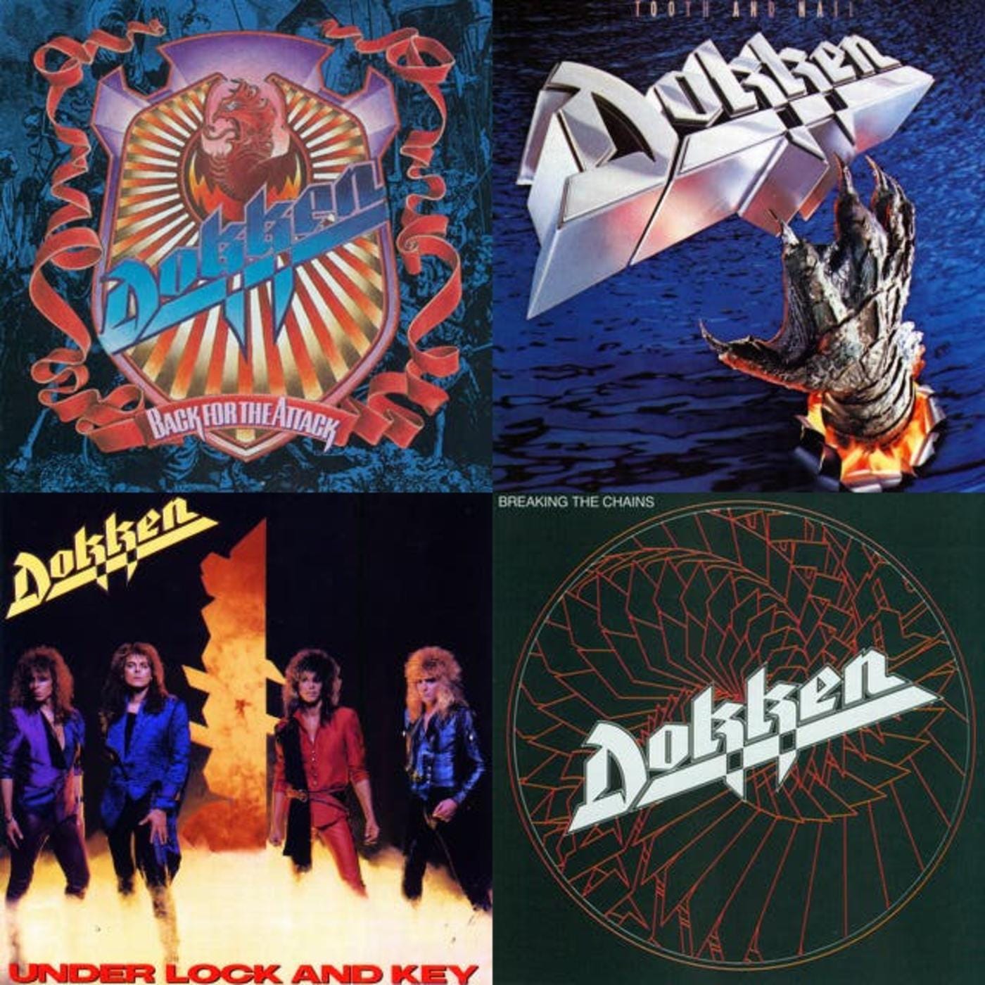 Dokken - Back For The Attack (1987). George Lynch was a monster on