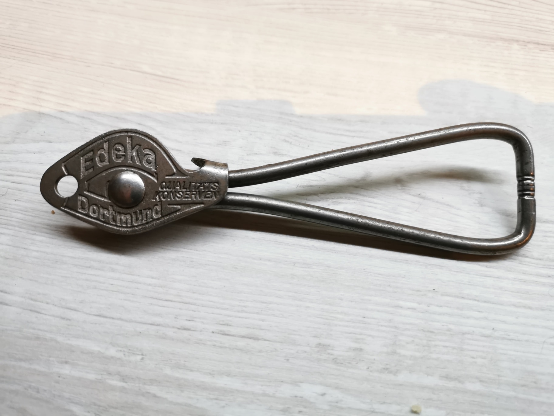 Alter Dosenöffner der Edeka Dortmund aus meiner Sammlung