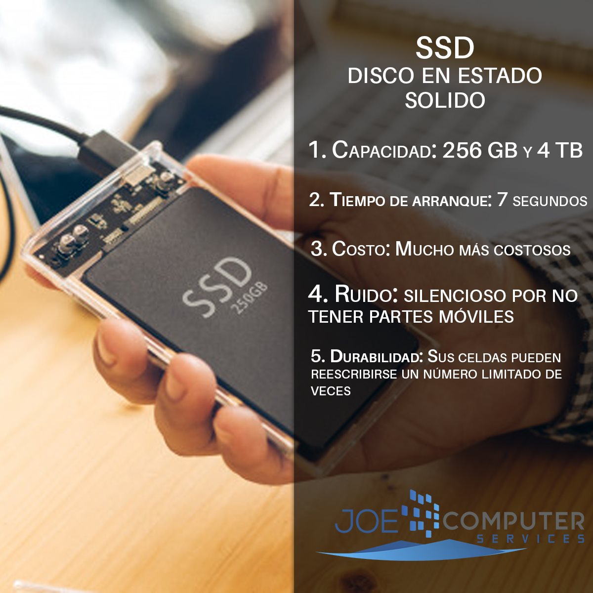 🧐 Conoce las características... - Joe Computer Services | Facebook