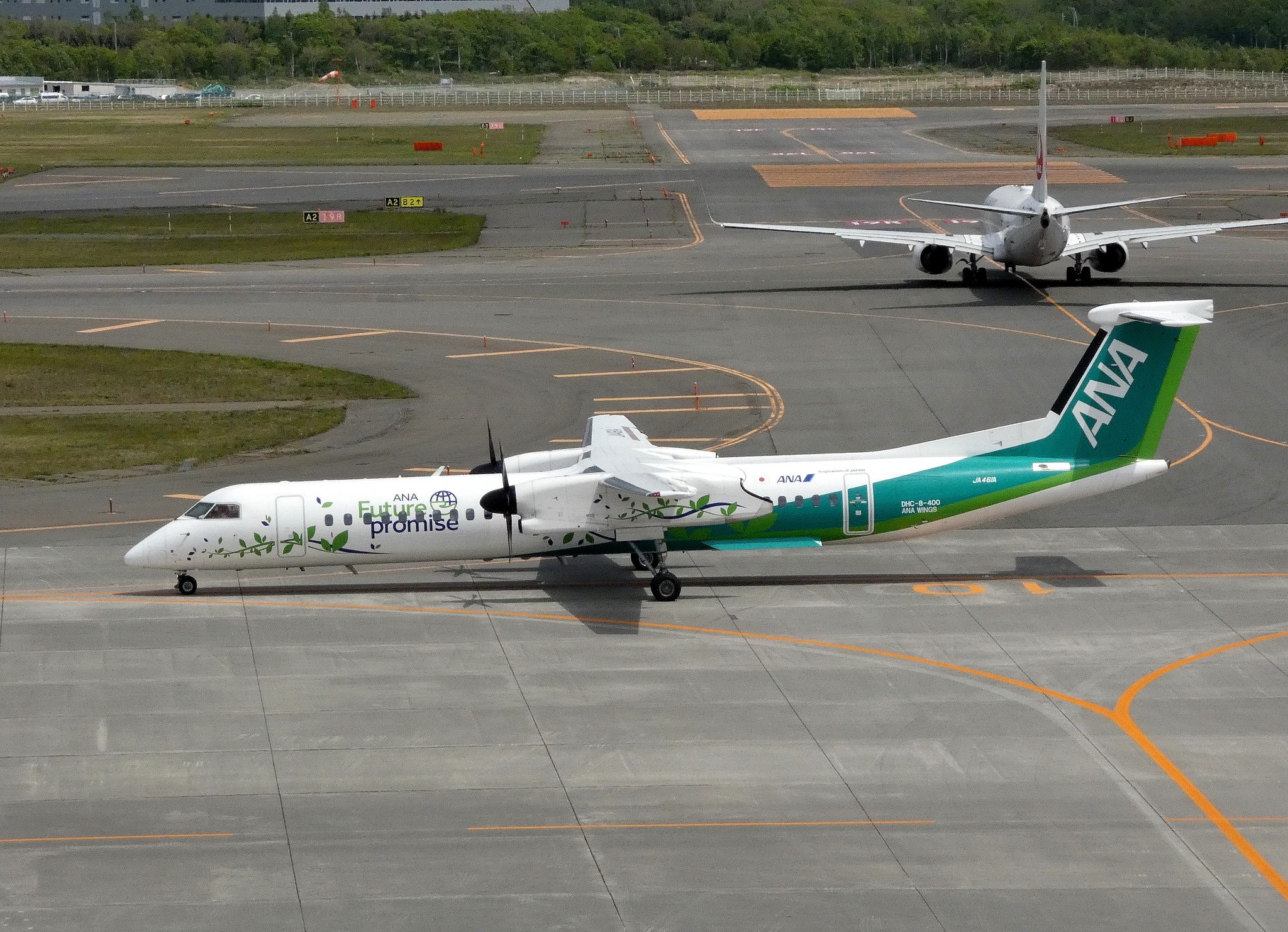 DHC-8-400型機 #就航20周年 #プロペラ機 #allnipponairways #ana