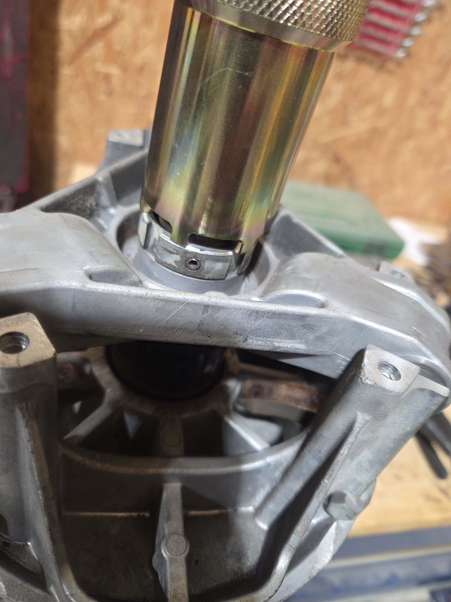 I bought a tool set to change one way bearing supposed to be for