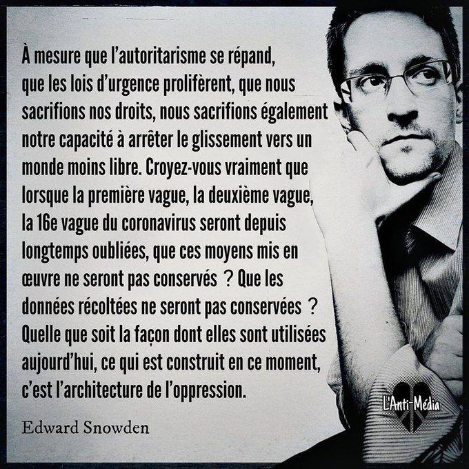 Inform Action Images Debat Citation De Edward Snowden Qu En Penses Tu Facebook