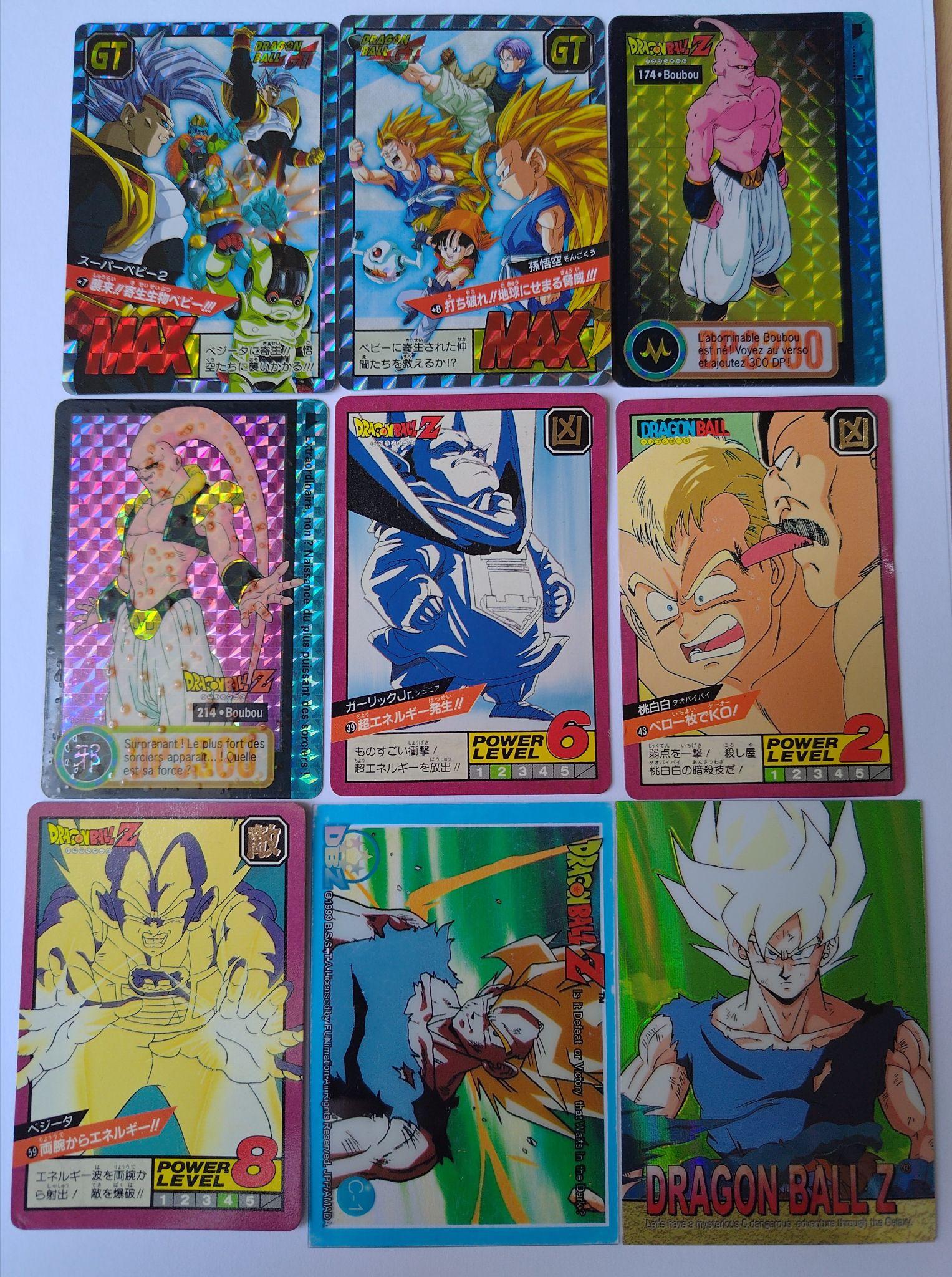 🐉🇲🇽 219 Son Gohan Doragon Ball Z x Bandai Carddass 90s Vintage