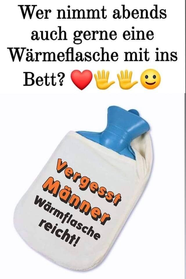 Wärmflasche mit Motiv 