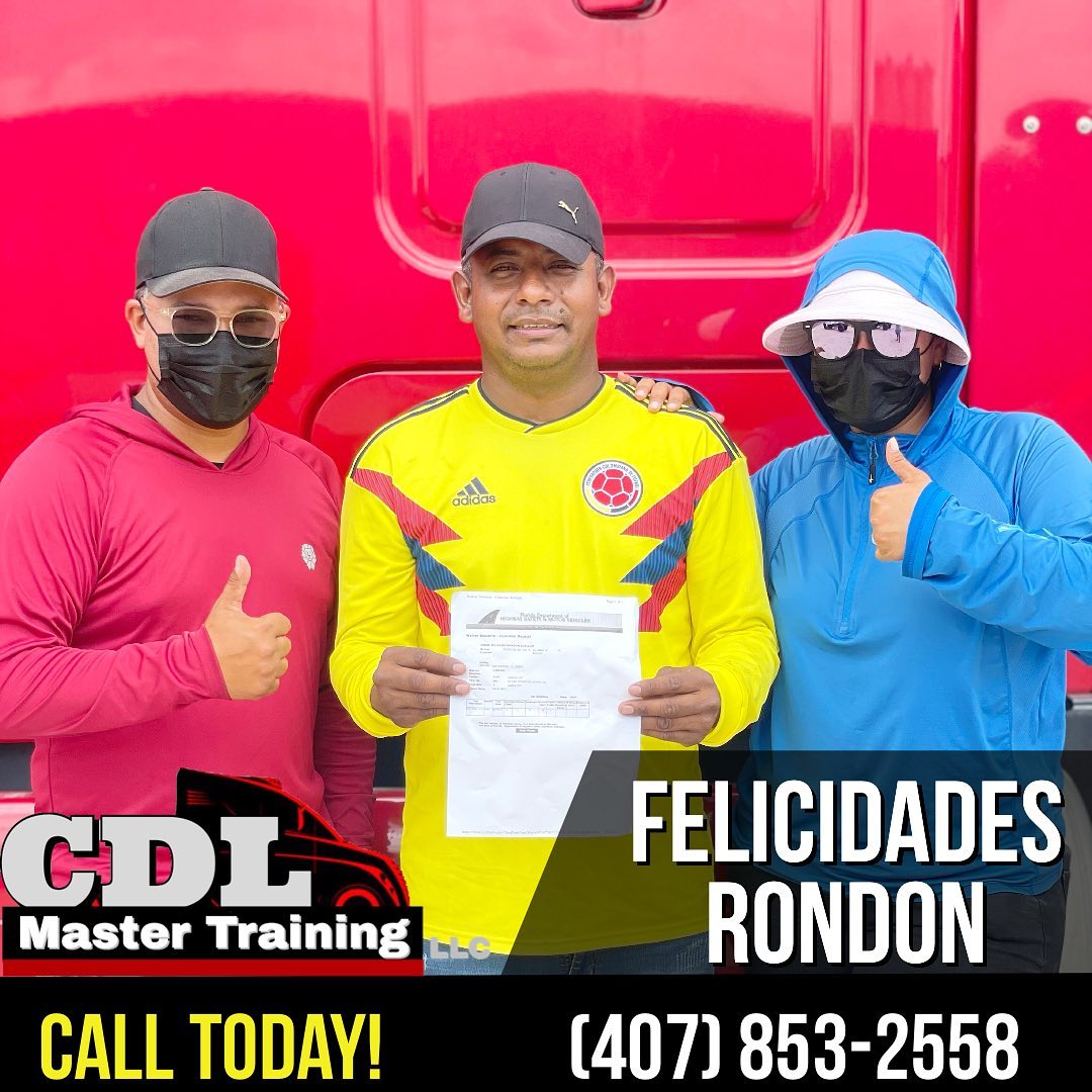 ¡Felicitaciones a nuestro amigo... - CDL Master Training LLC