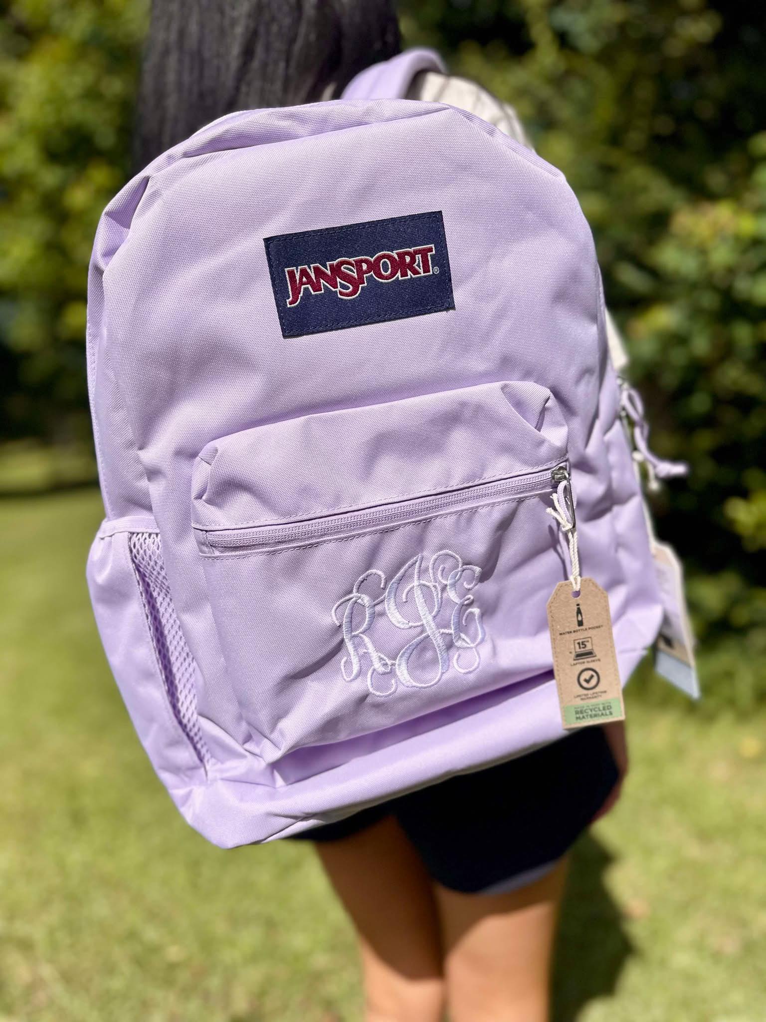 jansport backpack light purple SuperBreak One Backpacks - Durable, Lightweight Bookbag with 1 Main Compartment, Front Utility Pocket with Built-in Organizer - Premium Backpack, Pastel Lilac A mini rubber keychain and braided cord bring extra personality along for the ride. JanSport SuperBreak Backpack - Pastel