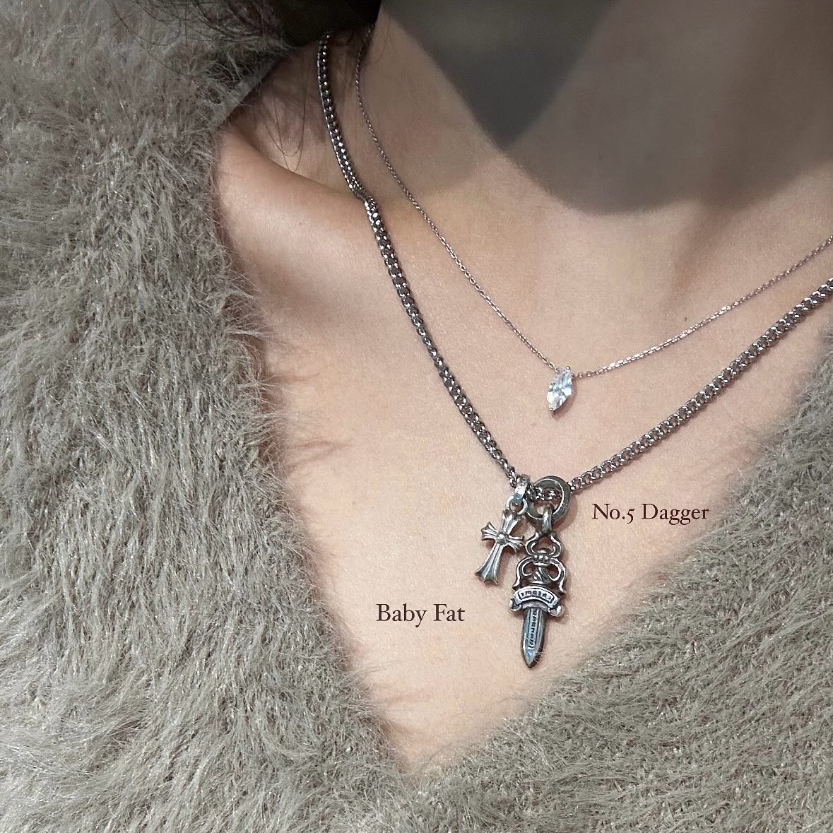 Chrome Hearts Vintage - BABY FAT - 成色: 不錯 Condition: A - 配件