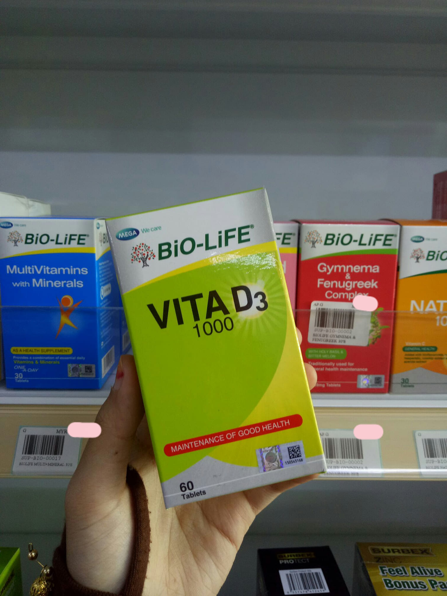 BIOLIFE VITA D3 1000 (60... - Nova HealthMart Pantai Remis | Facebook