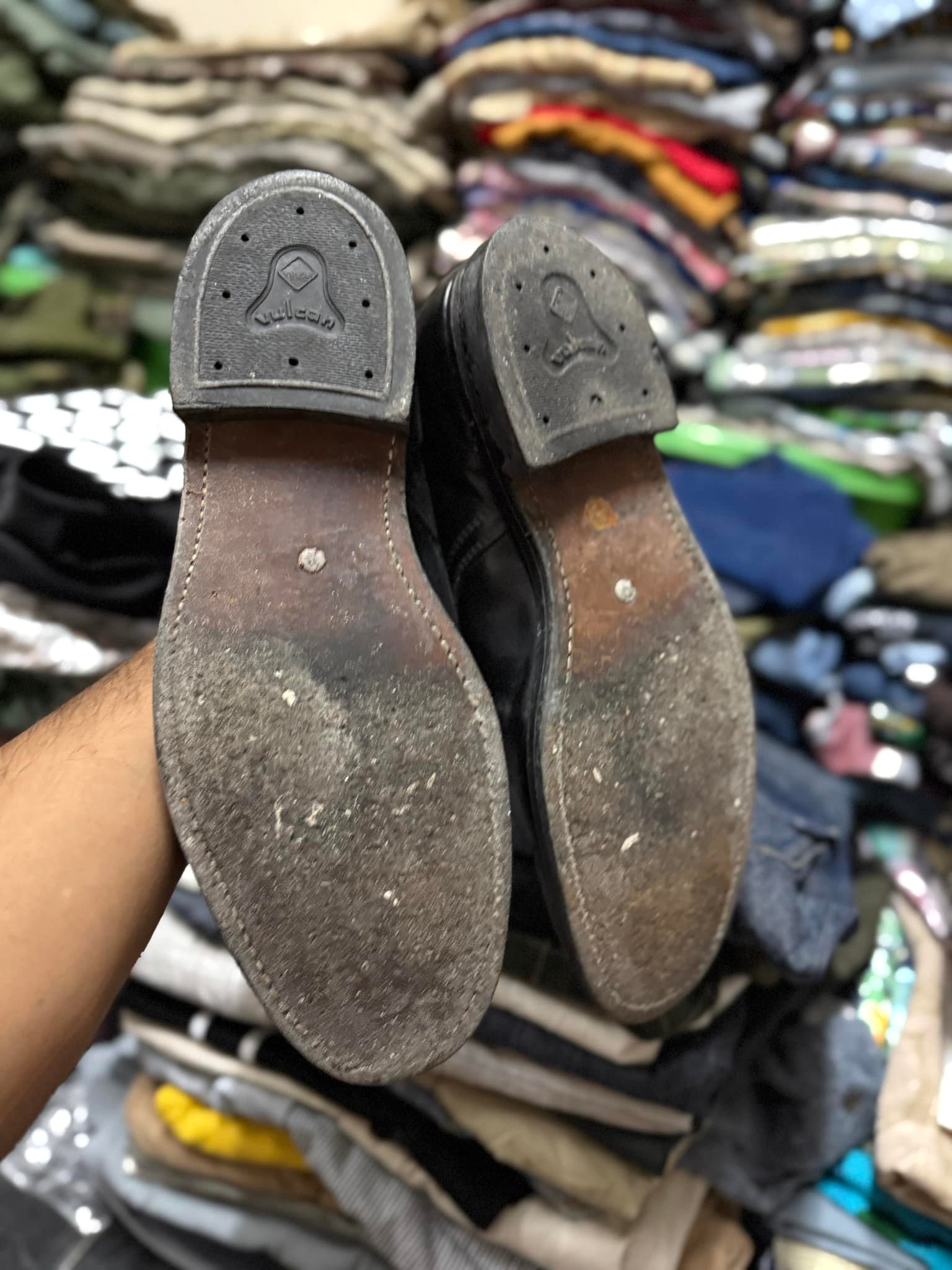 INTERNATIONAL SHOE CO US Navy Service Shoes Rare pair Deadstock 