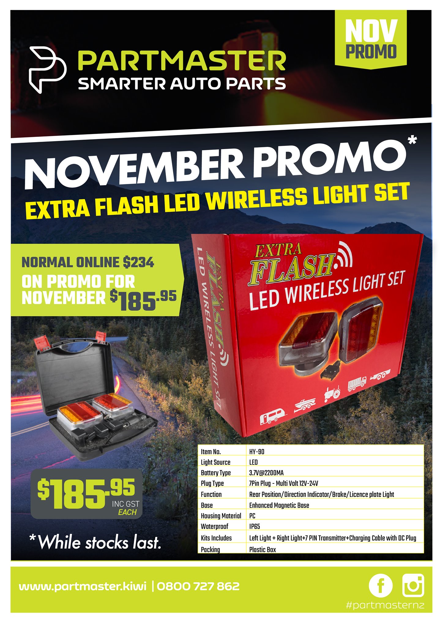 Partmaster - Introducing wireless trailer lights $185.95 including GST ...