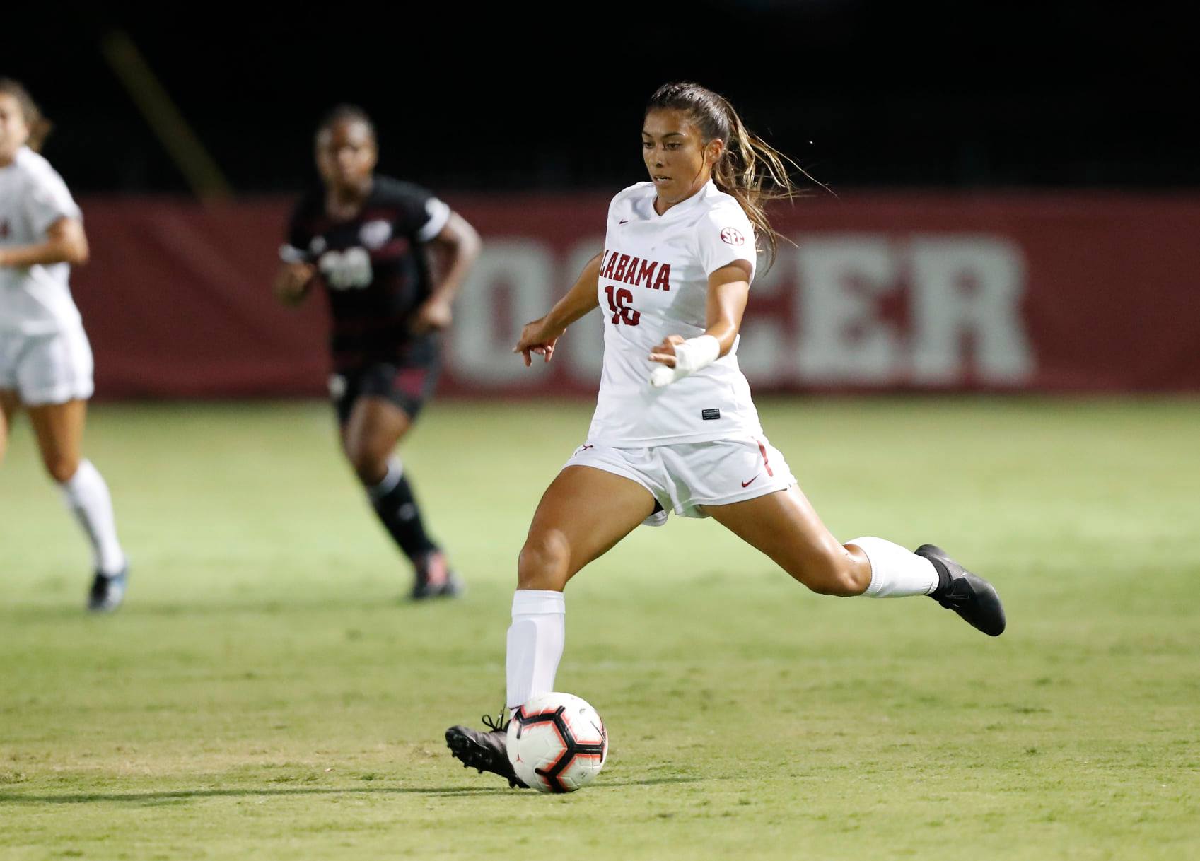 Alabama Soccer - Freshman MF/D Reyna Reyes is the first...