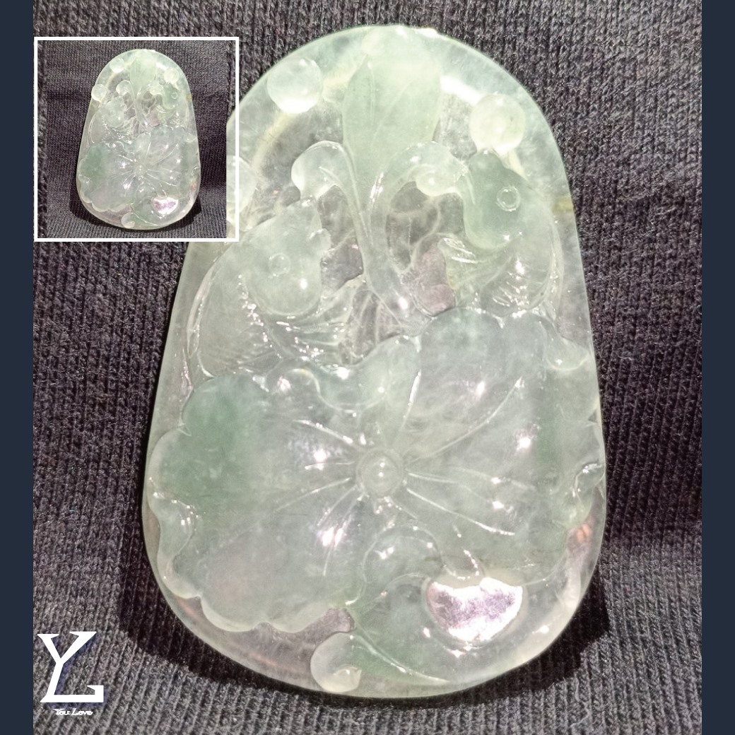 育砳珠寶 - 翡翠限量特惠中 名稱:B11冰玻種晴水綠(蓮年有魚)... | Facebook