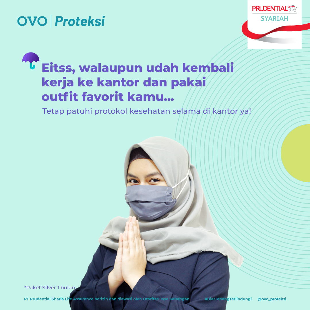 OVO - Cie yang baru balik kerja lagi ke kantor! Mau pake... | Facebook