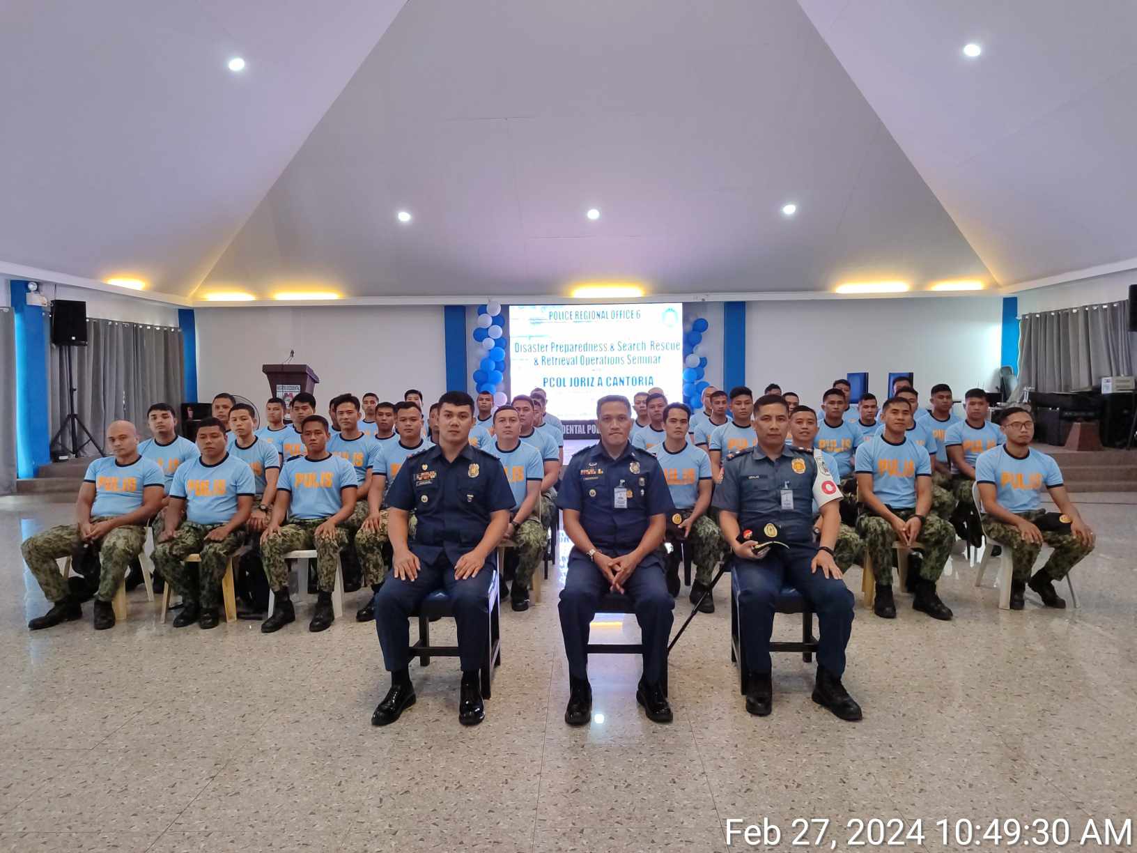 Police Regional Office 6 conducted... - Negros Occidental PNP