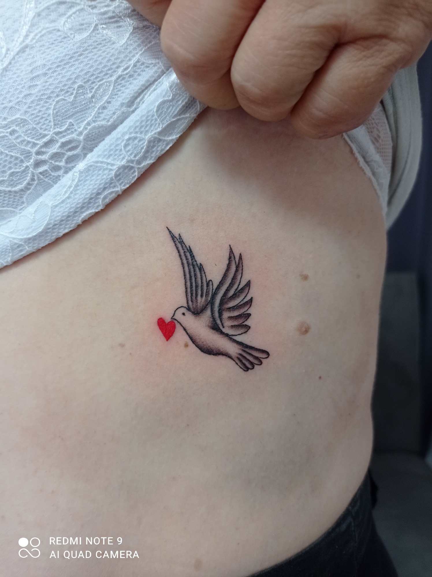 Tatouage Colombe