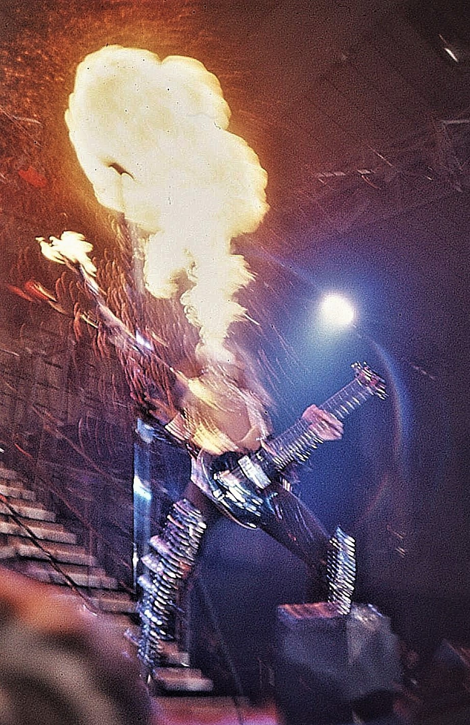 KISS' iconic 1973 New York City show with Gene Simmons' hair on fire