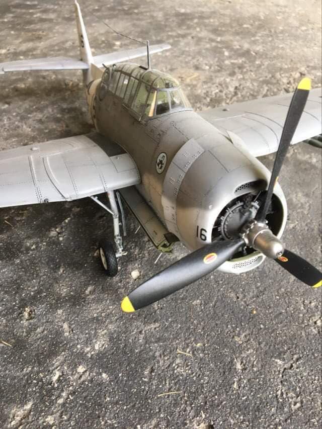 My 1/32 scale Trumpeter TBF Avenger