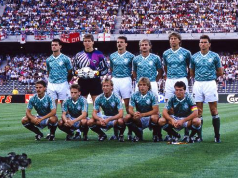 West Germany team line-up 1990 #Germany #Deutsche #DFB