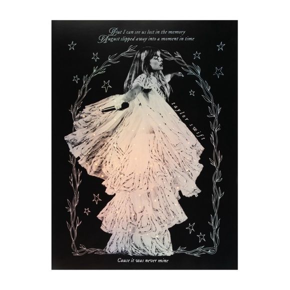Looking for Taylor Swift's August lithograph