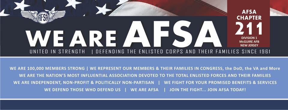 AFSA Garden State Chapter 211, Joint Base MDL, NJ | Cookstown NJ