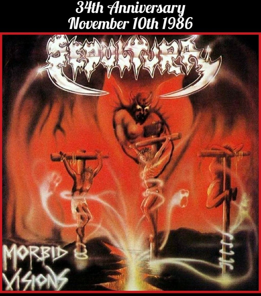 Sepultura and Overdose 1985 split LP on Cogumelo Records