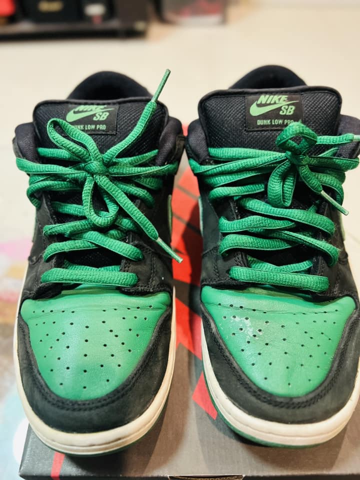 【27.5cm】NIKE AIR JORDAN 1 NOT FOR RESALE Nike SB Dunk Low Pro J Pack Pine Green Mens“ 💚🖤 ค่าตัว 1,790 บาท