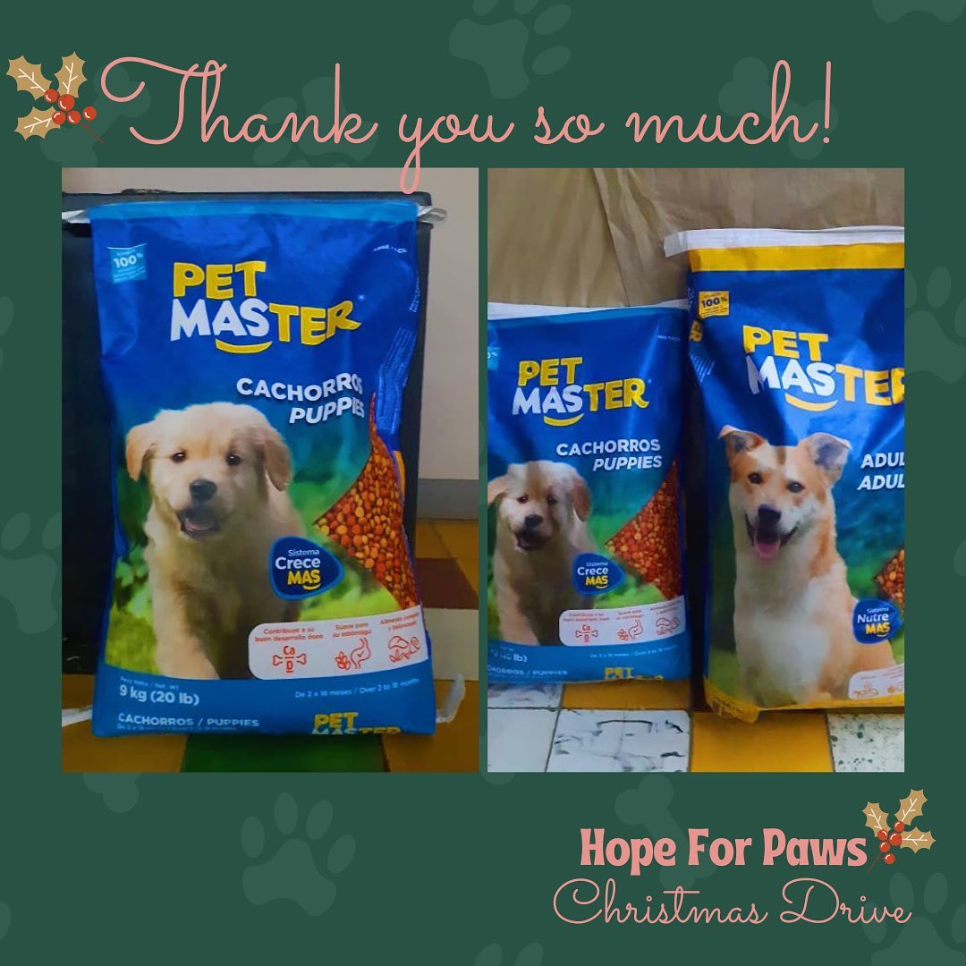 🎄🐕 ️ A big hug and thank you to... - Hope for Paws Drive