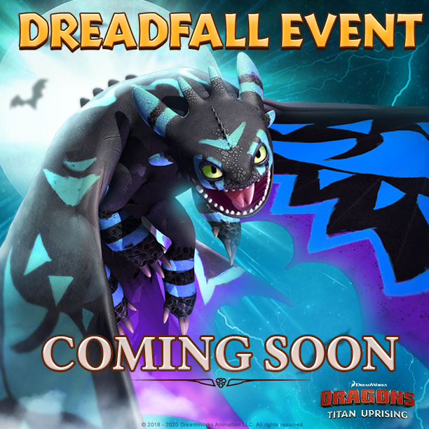 Dreadfall Toothless... - DreamWorks Dragons: Titan Uprising | Facebook