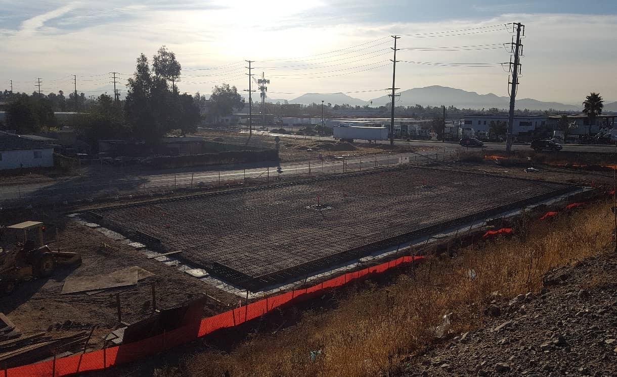 Loni Architects - Graded pad, formwork, and steel reinforcing for the ...