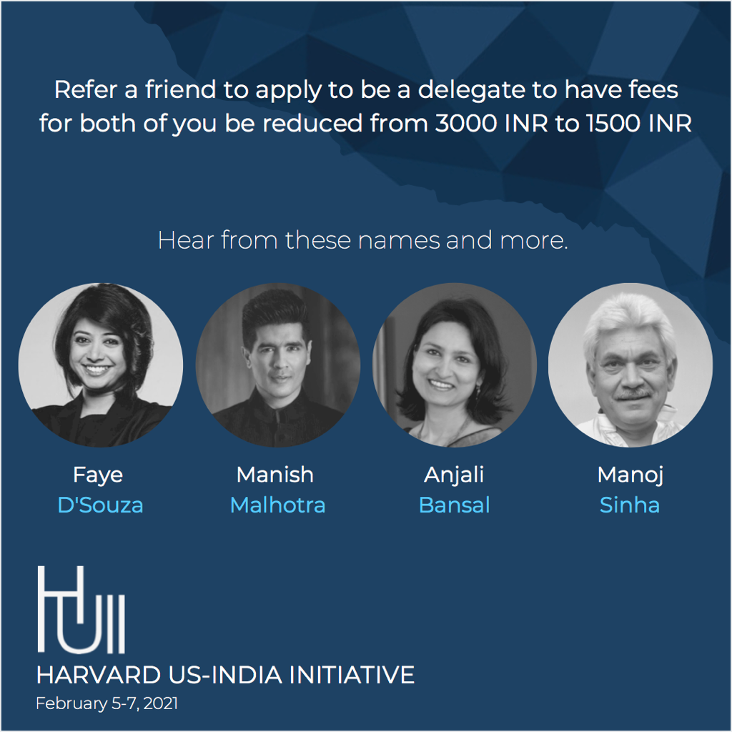 Harvard College US-India Initiative | Cambridge MA