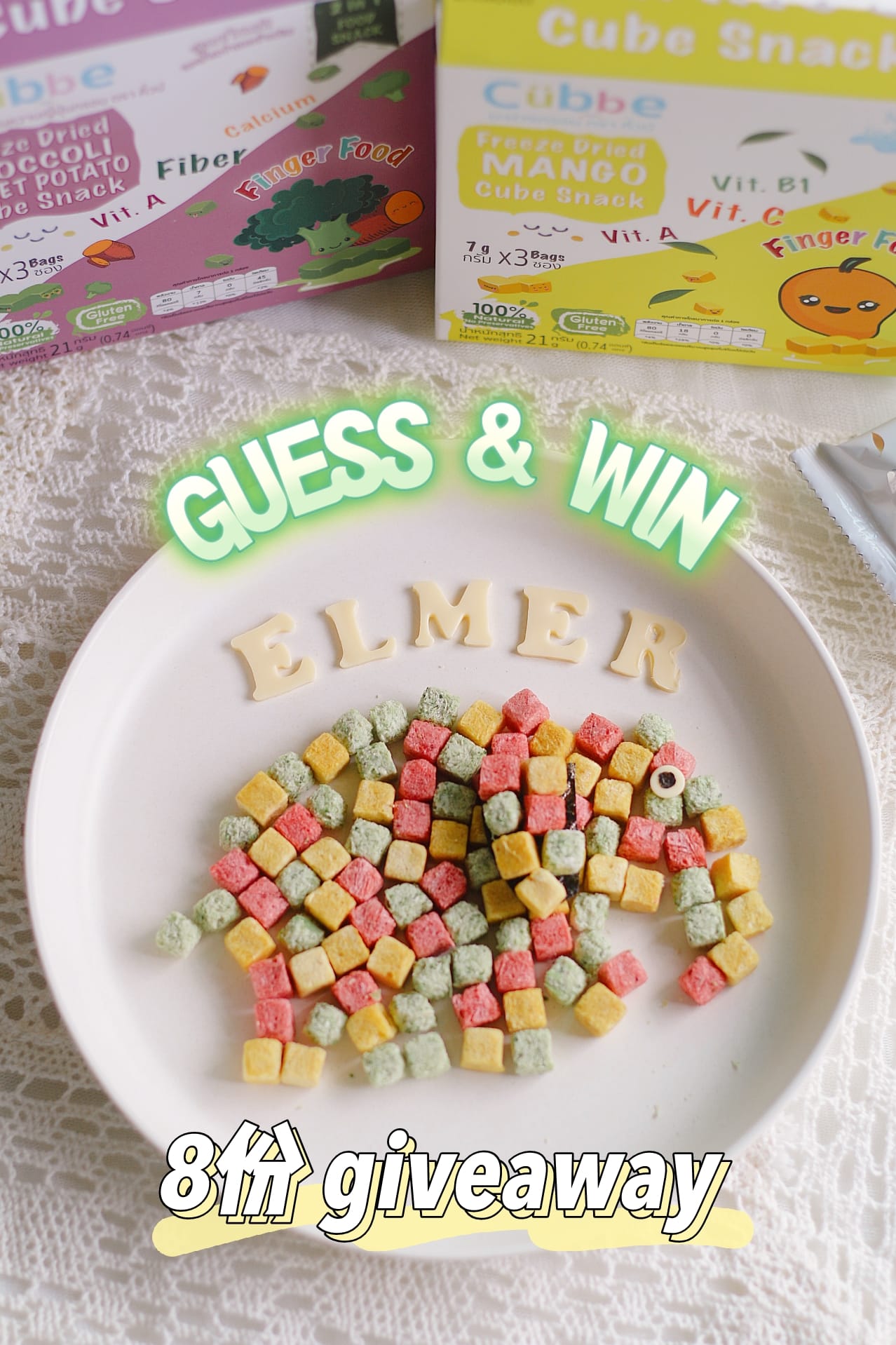 手指快快动起来🤩🤩 - Cubbe Baby Snacks Malaysia