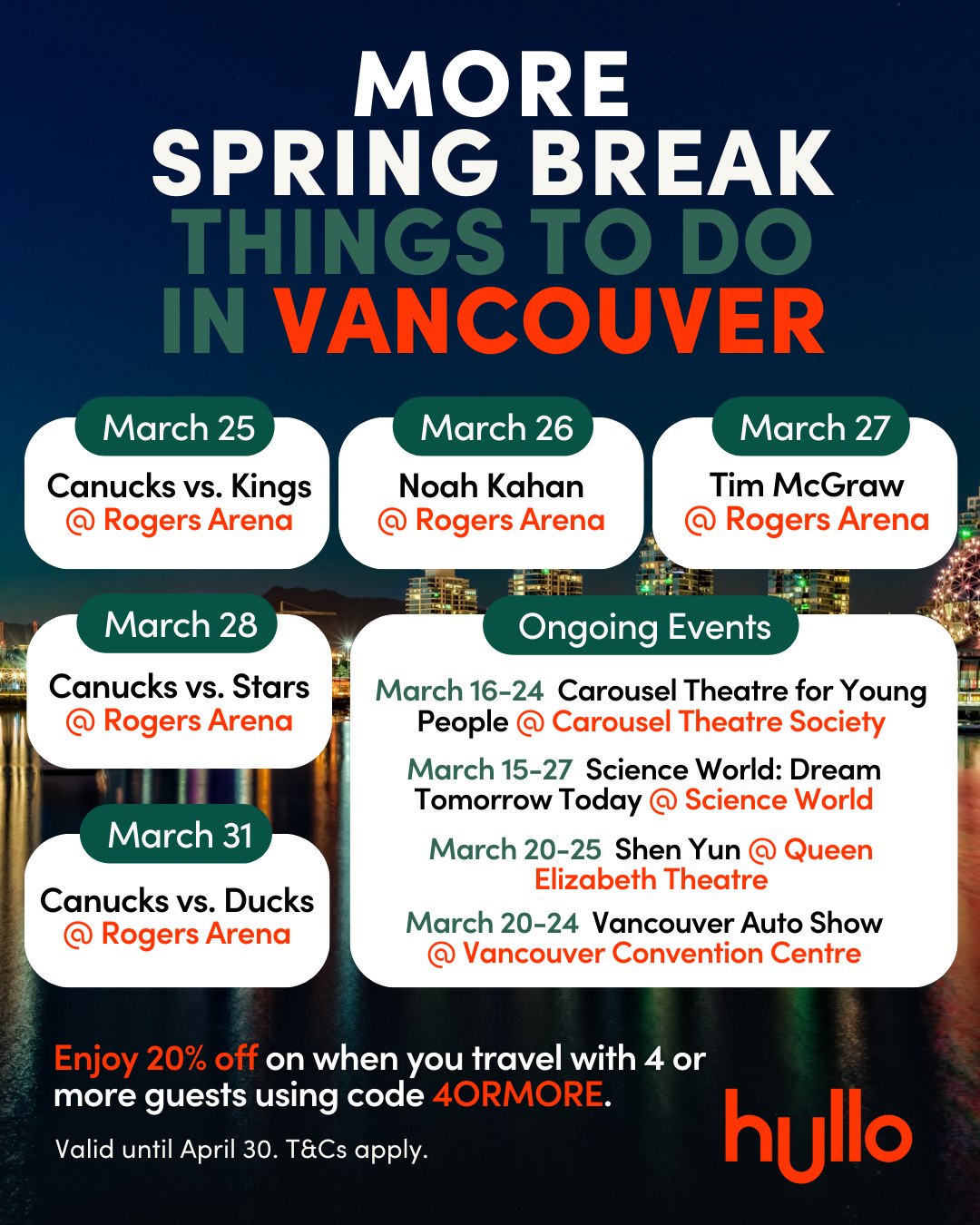Hullo Ferries - So much MORE to do this SPRING☀️🌷 Hullo is...