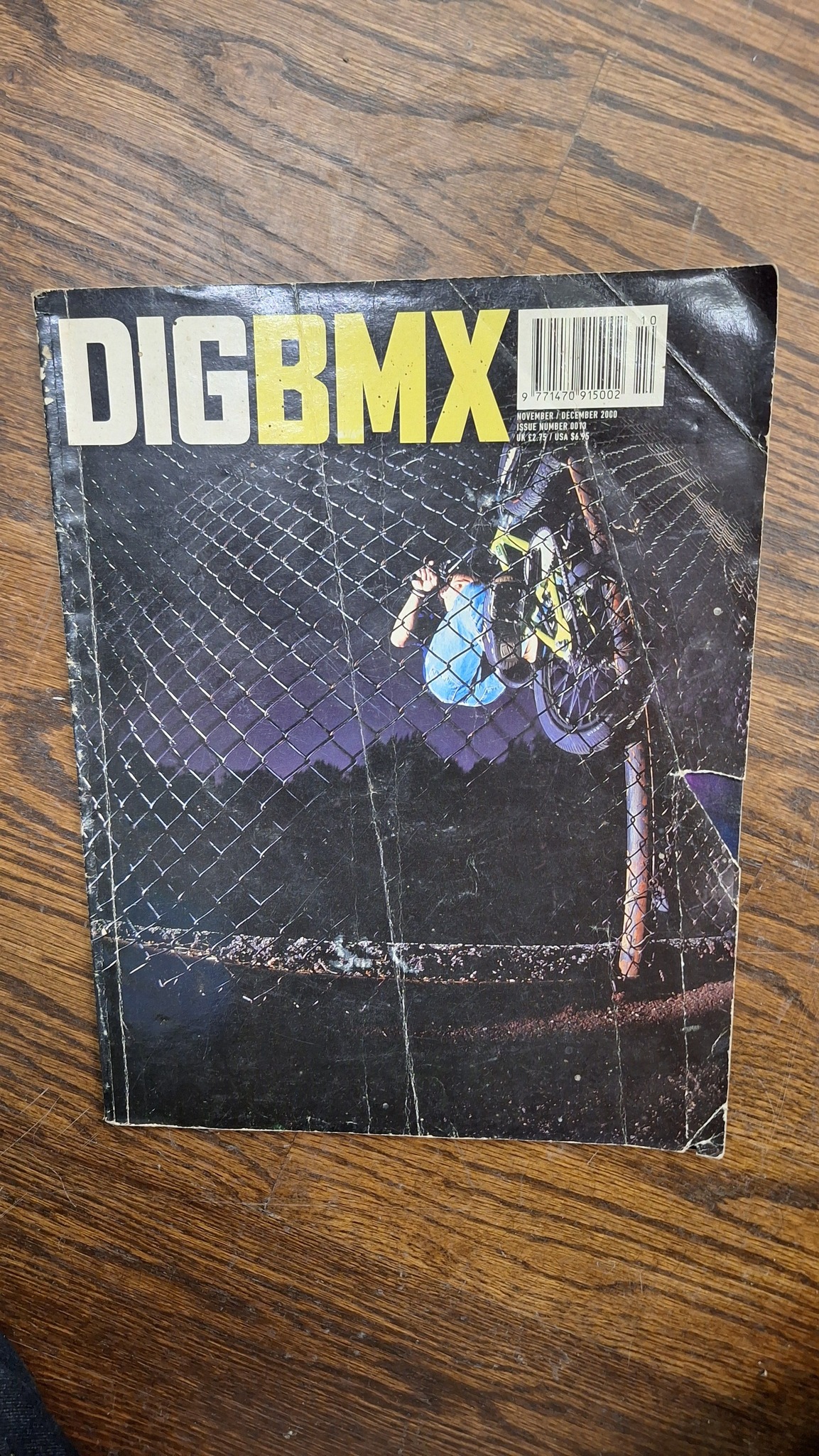 Vintage BMX magazines from 26 years ago