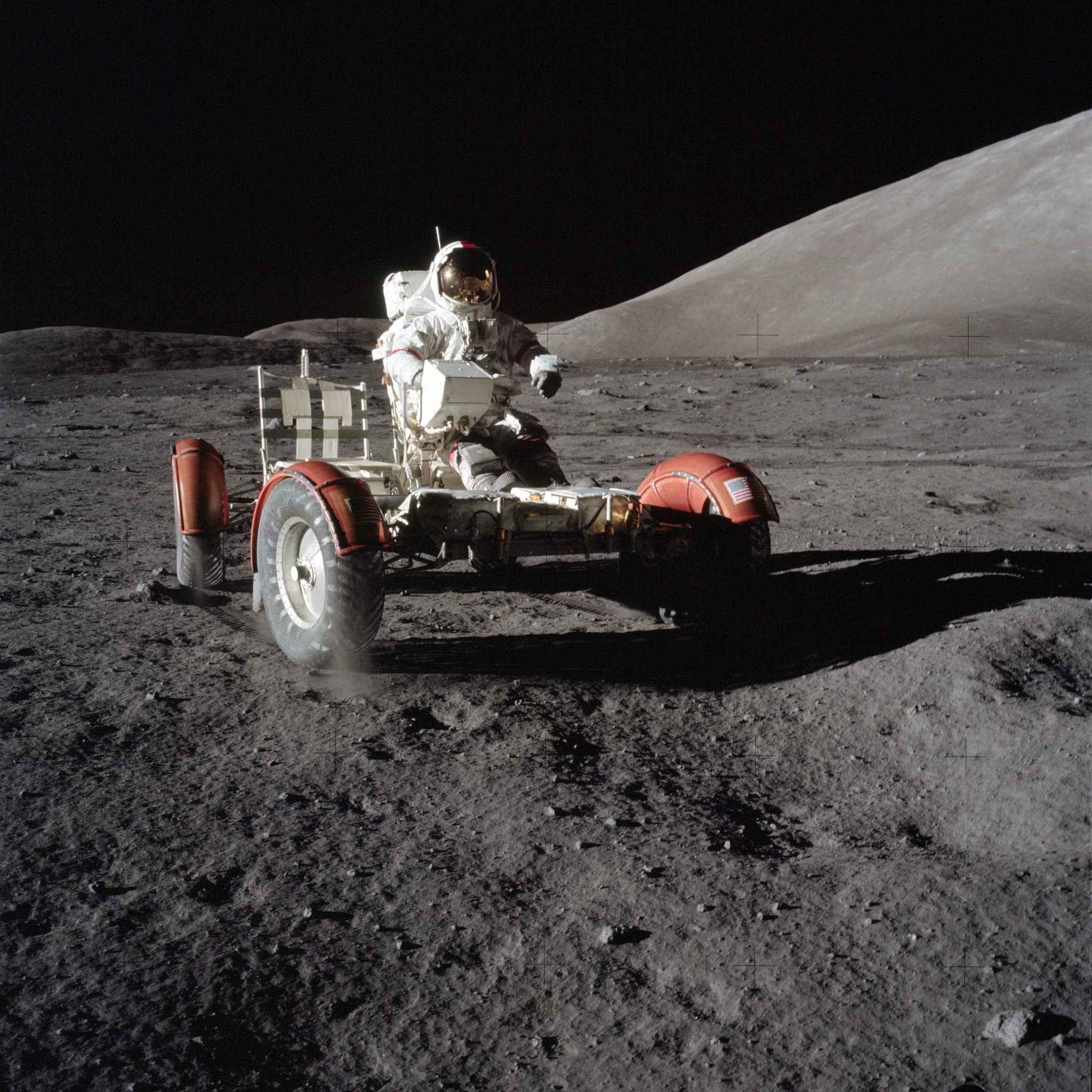 WWII & Military History | 12/19/1972 The Apollo 17 command module ...