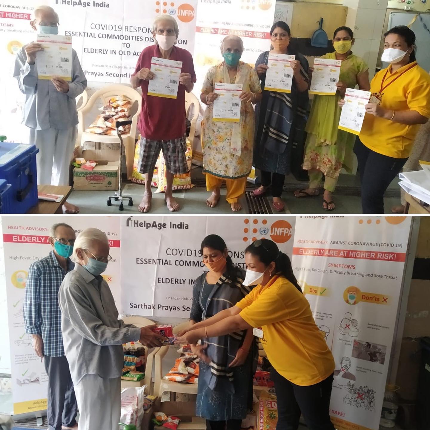 HelpAge India - Thank you @unfpaindia for your support. Essential ...