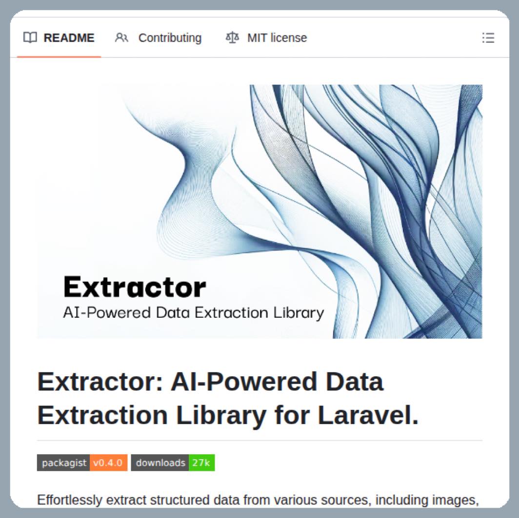 🧩 Extractor คือไลบรารีสำหรับ Laravel... - Thongchai Thampueak | Facebook